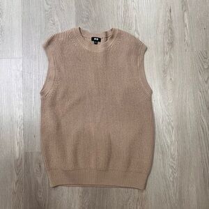 Men's Tan Sweater Vest
